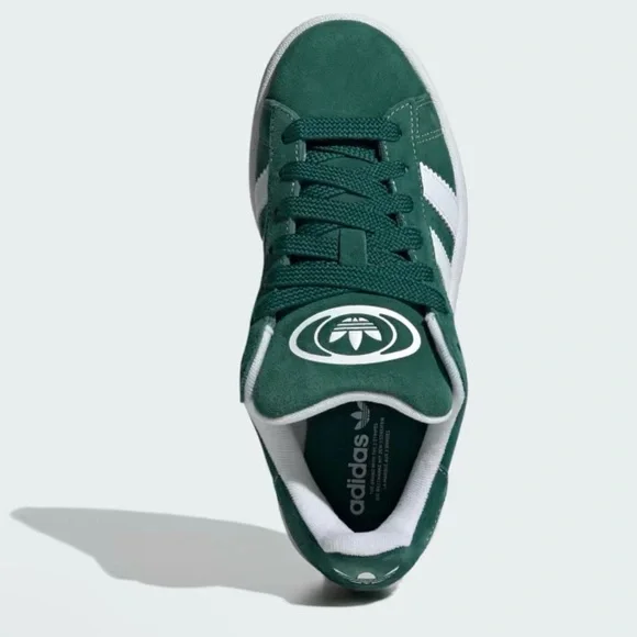 NWT Adidas Campus 00s Dark Green Sneakers J Size 5.5 W7 - Picture 2 of 16